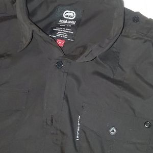 Black Echo button up